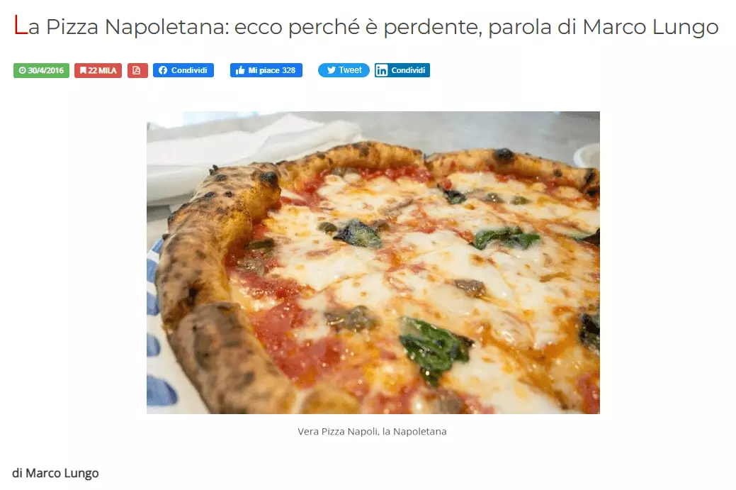 Briatore Pizza Sorbillo Marco Lungo